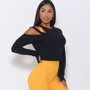 Bombshell Sportswear Slash Pullover